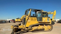 Used Komatsu Dozer in yard